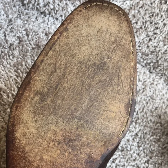 Moreschi Burgundy Brown Peccary & Calfskin Cap-toe Oxfords Brogue size 10 1/2